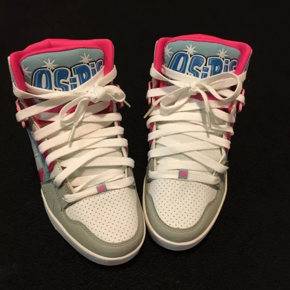 🔥Osiris NYC 83 SLM Graffiti Crazy Blue Rabbit🔥